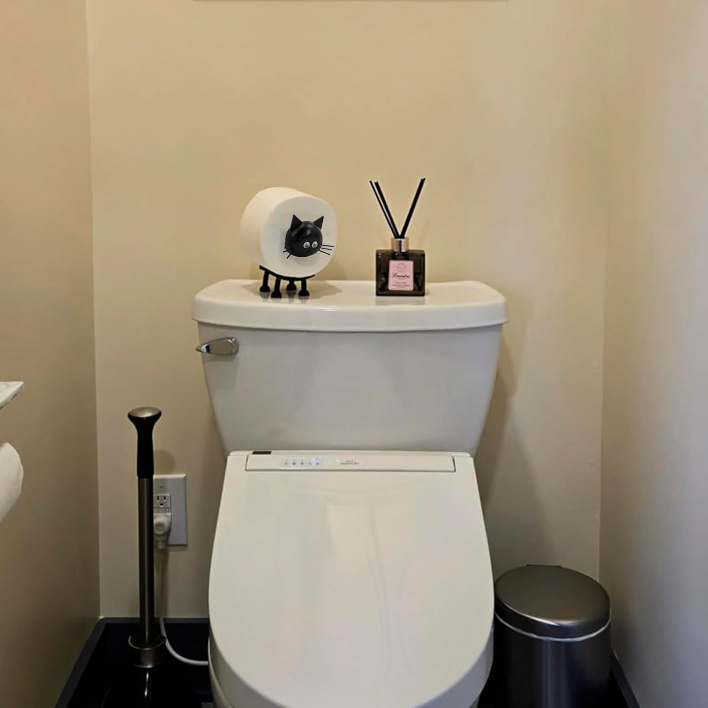 3D Printed Cat Toilet Roll Holder | Tissue Paper Storage Stand | Cat Lover Gift