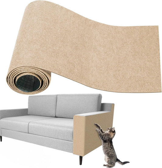 Cat Scratching Carpet | Self-Adhesive Wall Mat | 15.8x78.7 Inch Furniture Protector
