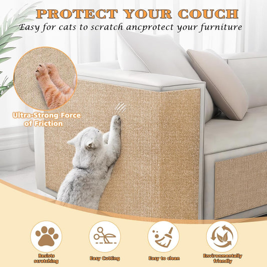 Cat Scratching Carpet | Self-Adhesive Wall Mat