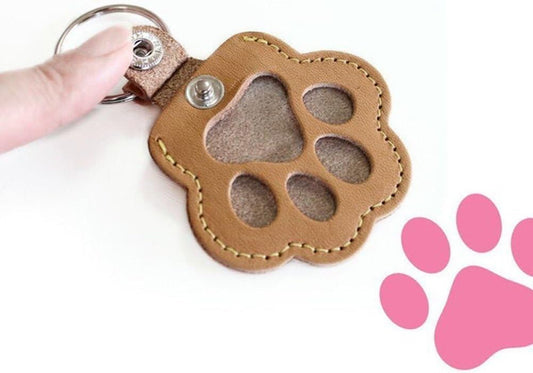 Pet Hair Memorial Keychain Pouch | 3-Pack | Portable Fur Keepsake