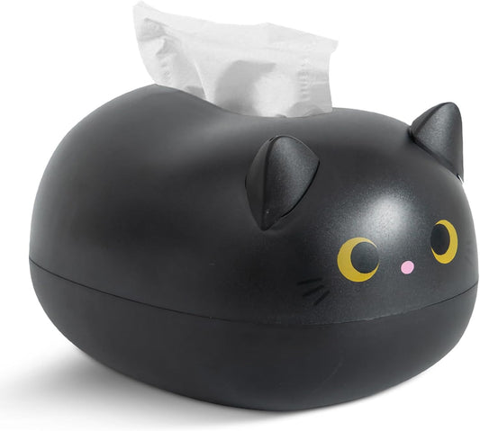 Cartoon Cat Tissue Dispenser | Toilet Paper Holder | Cute Cat Lover Gift
