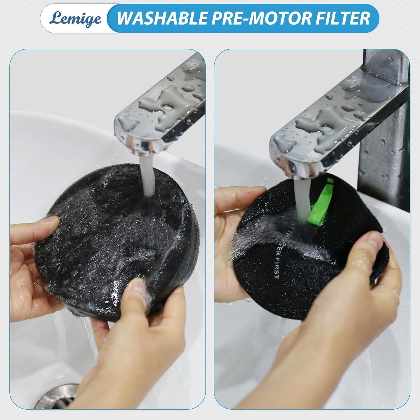 Bissell Pet Hair Eraser Vacuum Replacement Filter Set | Compatible Accessory