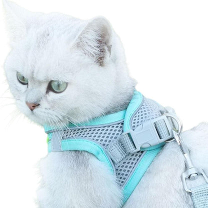 Cat Harness and Leash Set | Breathable Reflective Vest