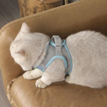 Cat Harness and Leash Set | Breathable Reflective Vest