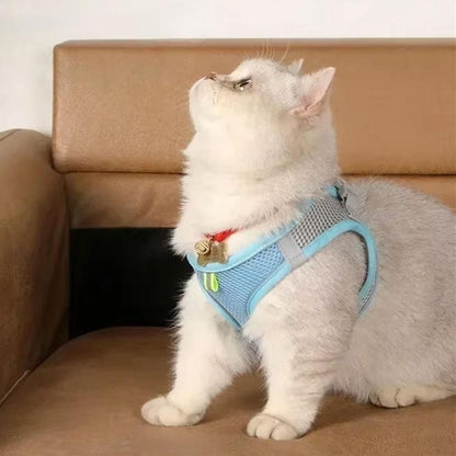 Cat Harness and Leash Set | Breathable Reflective Vest