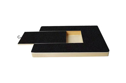 Dog Scratch Pad for Nails | Nail Scratching Board with Treat Box