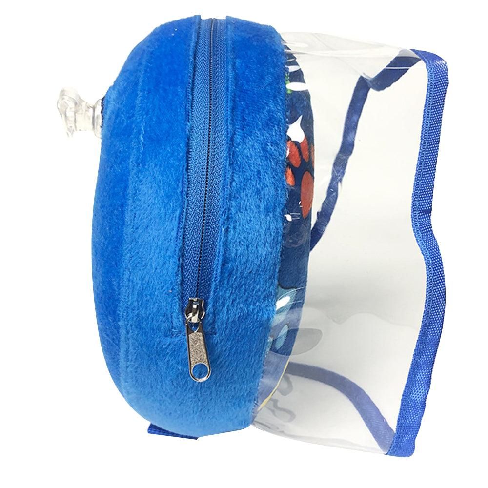 Blue Soft Inflatable Pet Recovery Cone | Comfortable E-Collar | Dog Size M