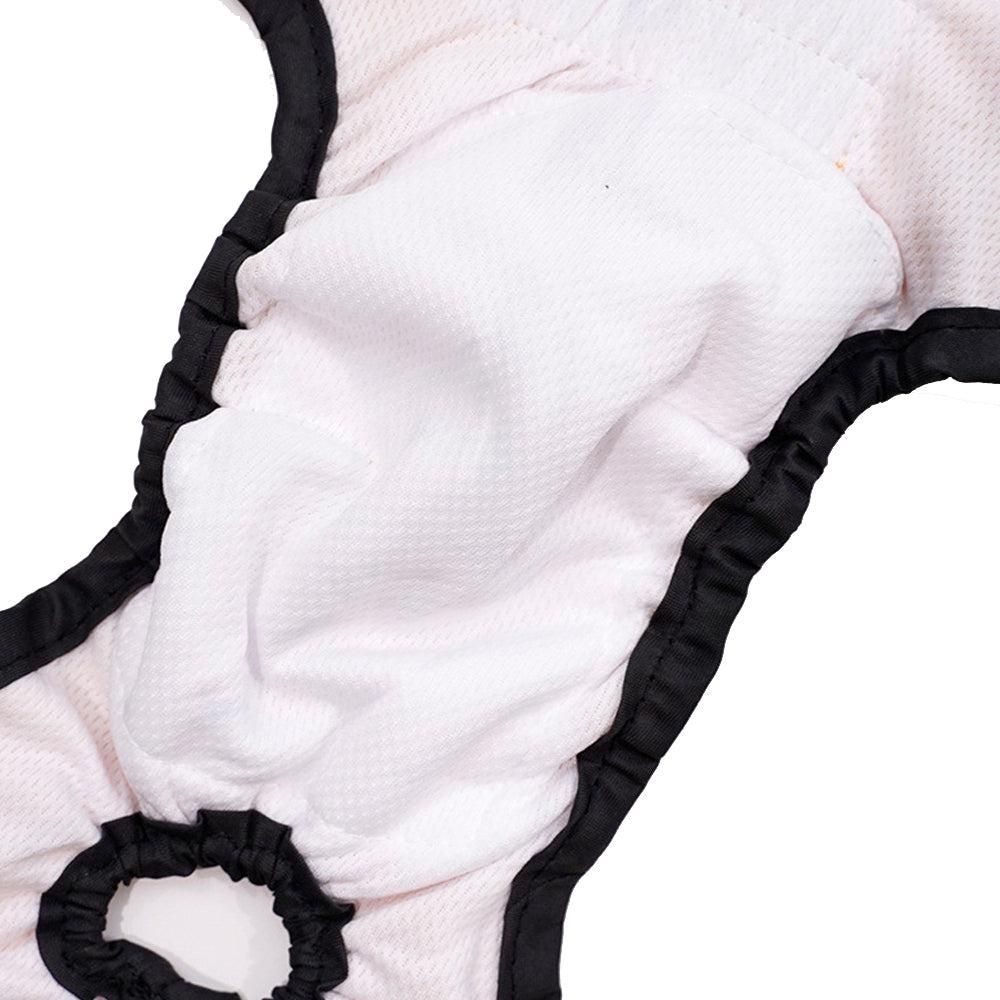 Washable Female Pet Nappy Diaper Dog Cat Physiological Pants Gray - S