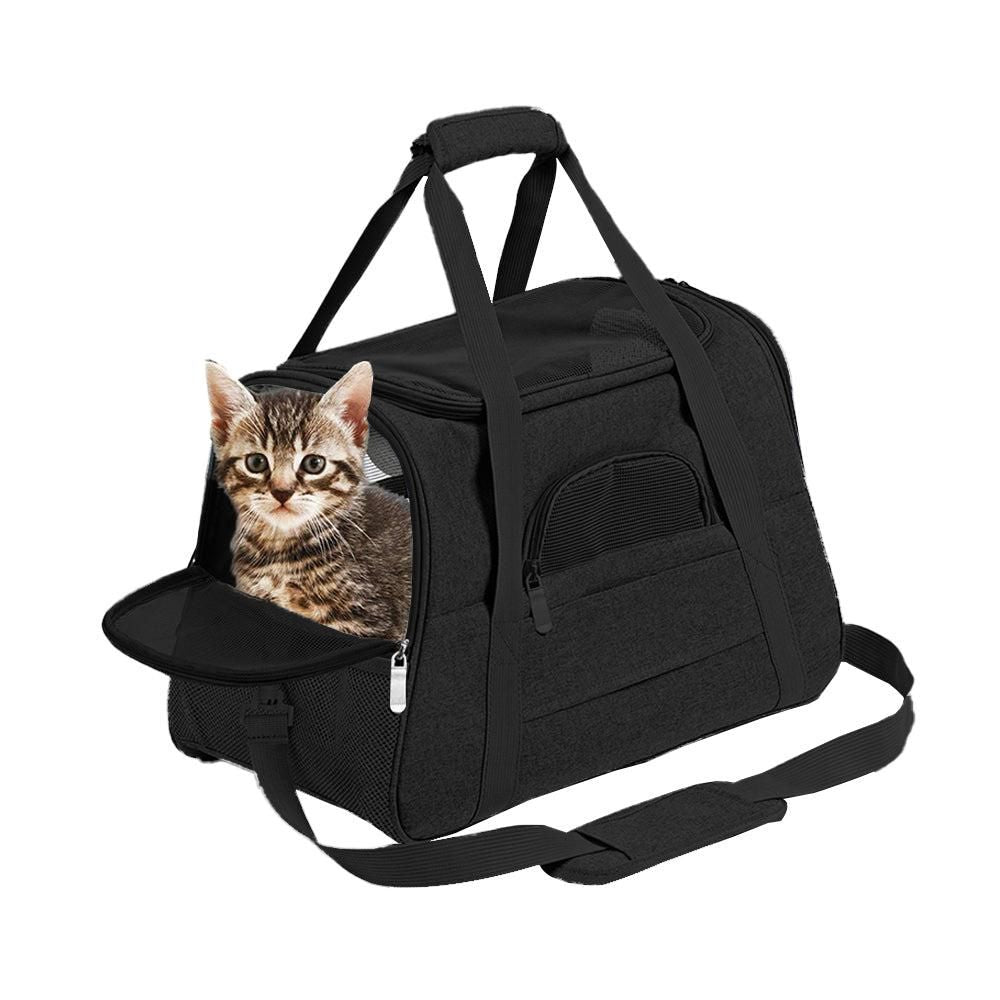 Cat Travel Carrier Bag | Portable Soft Carrier | Pink | Small to Medium