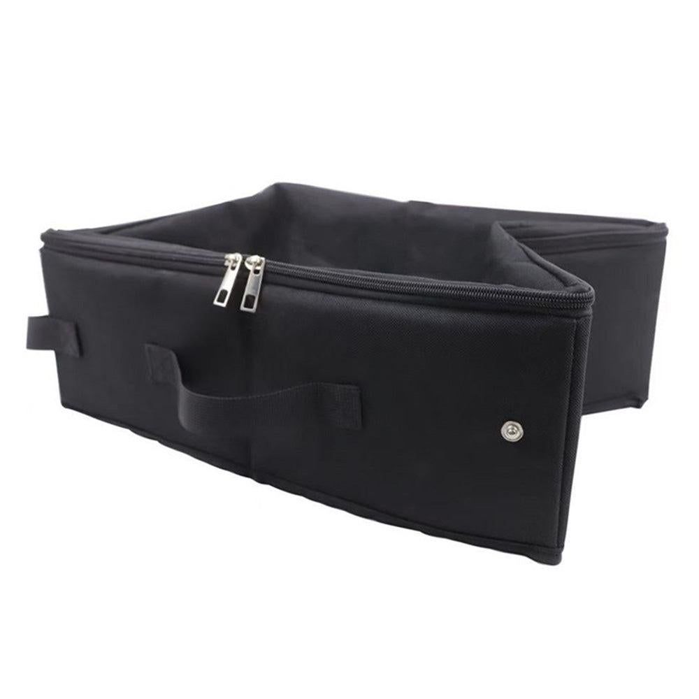 Portable Foldable Cat Travel Litter Box | Waterproof & Easy Clean | Black