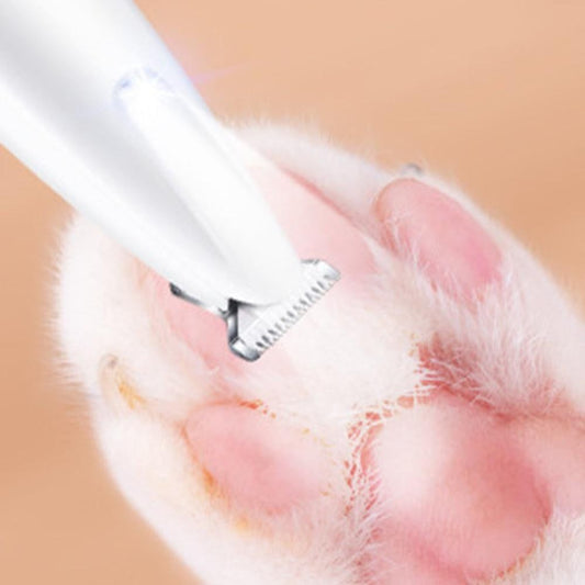 Electric Pet Trimmer Multifunctional Pet Hair Clippers with LED Light