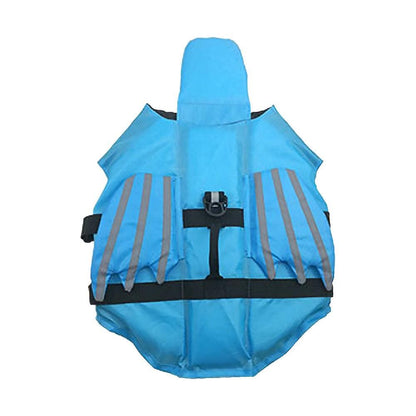 Dog Life Jacket Wings Pet Life Vest Adjustable Dog Flotation Swim Vest | Blue