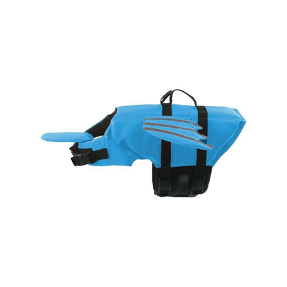 Dog Life Jacket Wings Pet Life Vest Adjustable Dog Flotation Swim Vest | Blue