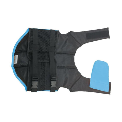 Dog Life Jacket Wings Pet Life Vest Adjustable Dog Flotation Swim Vest | Blue