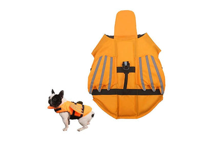 Dog Life Jacket Wings Pet Life Vest Adjustable Dog Flotation Swim Vest | Blue