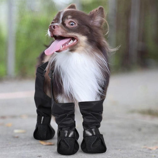 Waterproof Pet Boots Dog Rain Shoes for Outdoor Use - S