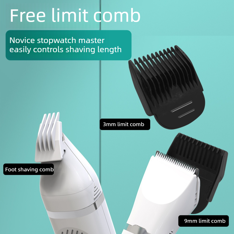 Pink 4-in-1 Pet Electric Clipper | Hair Trimmer Nail Grinder | Dog & Cat Grooming