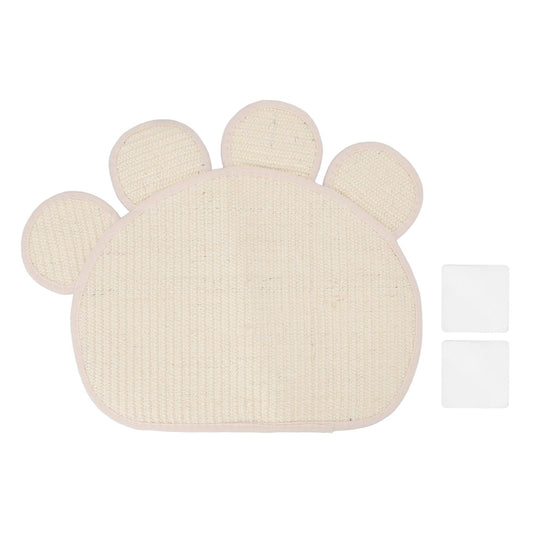 Sisal Cat Scratcher Mat | Cute Shape | Furniture-Protecting Scratch Pad