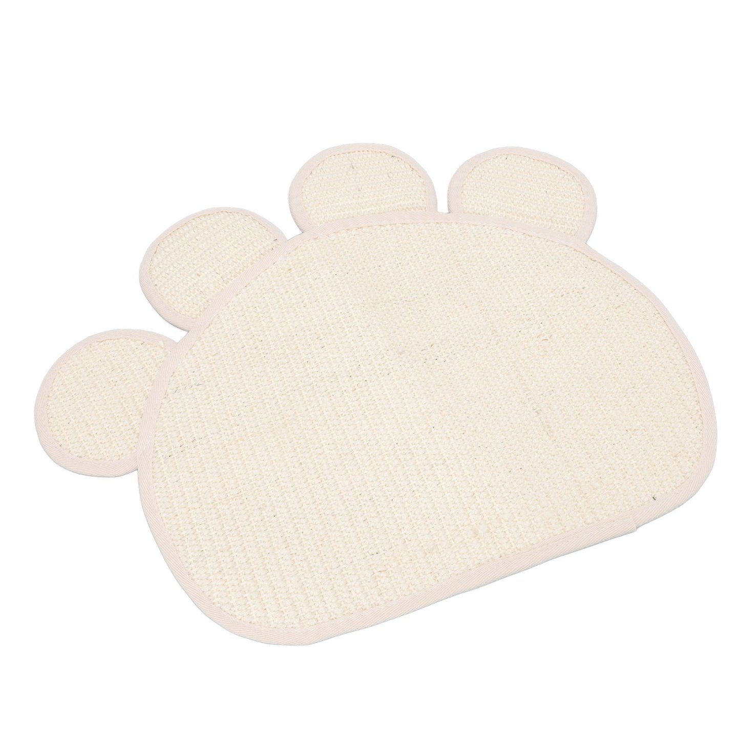 Sisal Cat Scratcher Mat | Cute Shape | Furniture-Protecting Scratch Pad