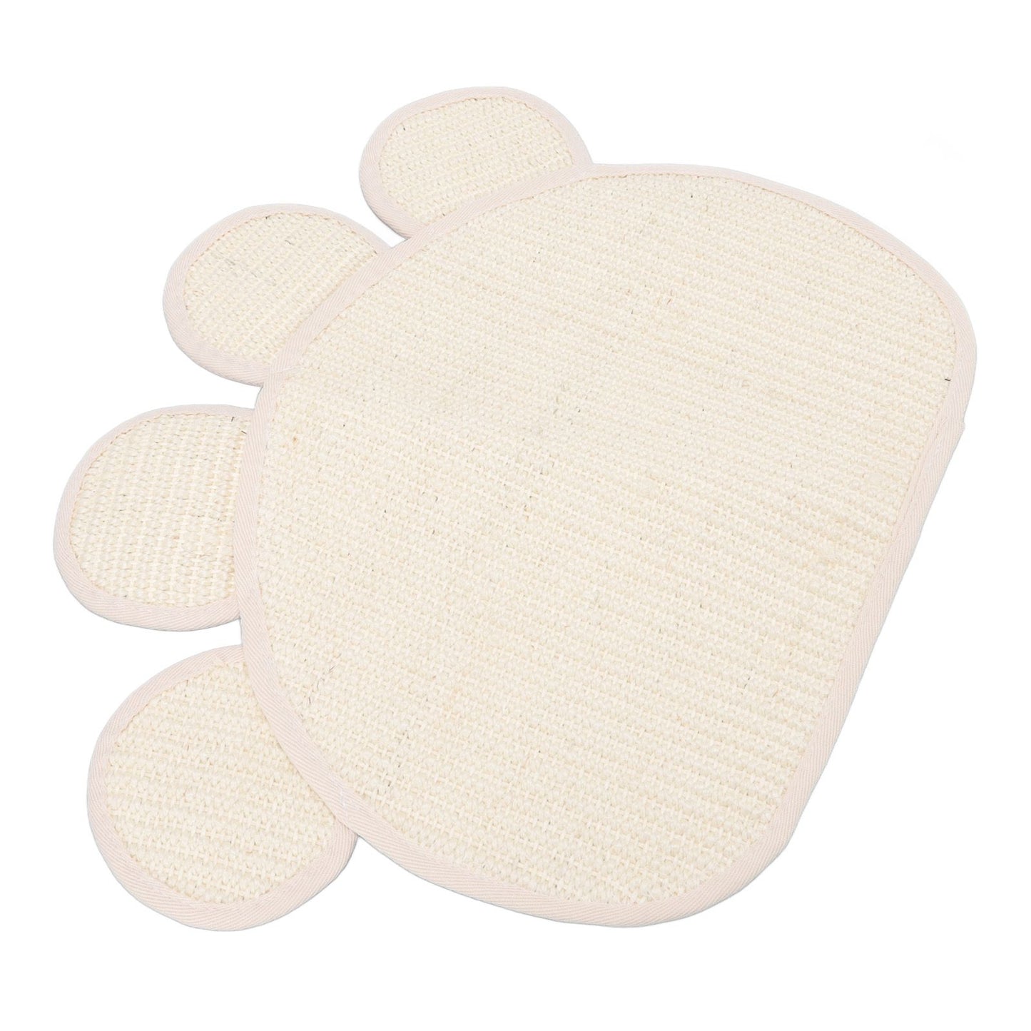 Sisal Cat Scratcher Mat | Cute Shape | Furniture-Protecting Scratch Pad