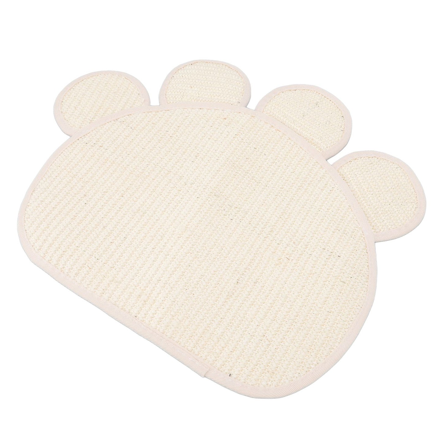 Sisal Cat Scratcher Mat | Cute Shape | Furniture-Protecting Scratch Pad