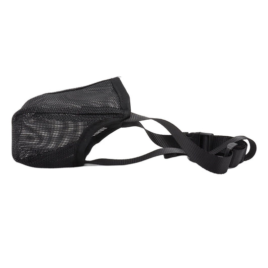 Dog Muzzle Soft Mesh Poisoned Bait Protection Pet Mouth Cover | 5.1x6.3in
