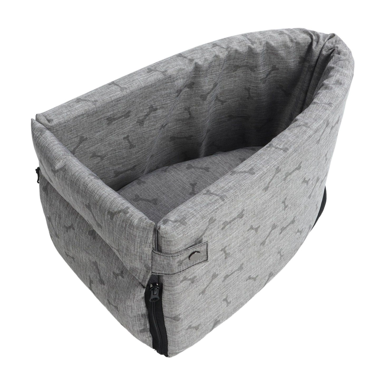 Pet Console Car Seat | Detachable | Quick Install | For Small Dogs & Cats