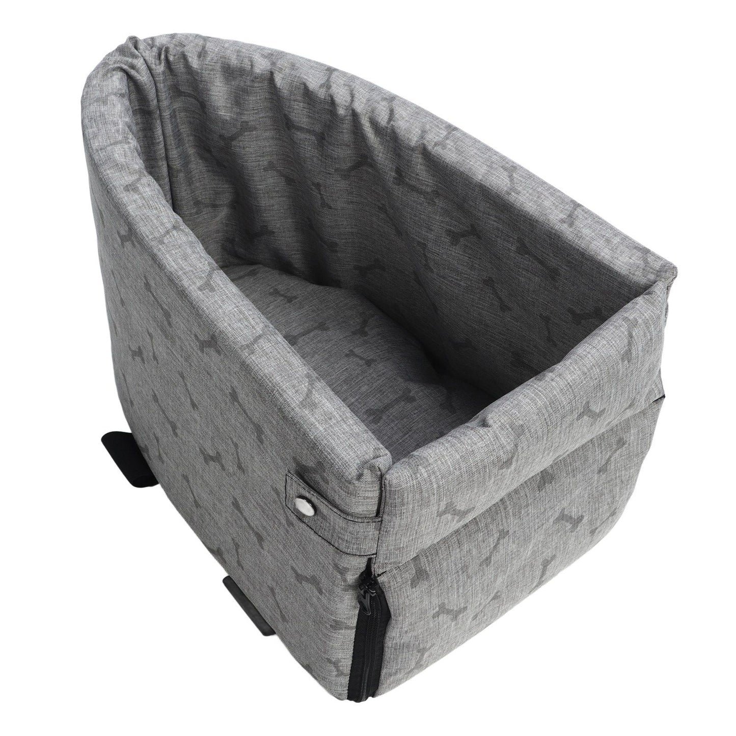 Pet Console Car Seat | Detachable | Quick Install | For Small Dogs & Cats