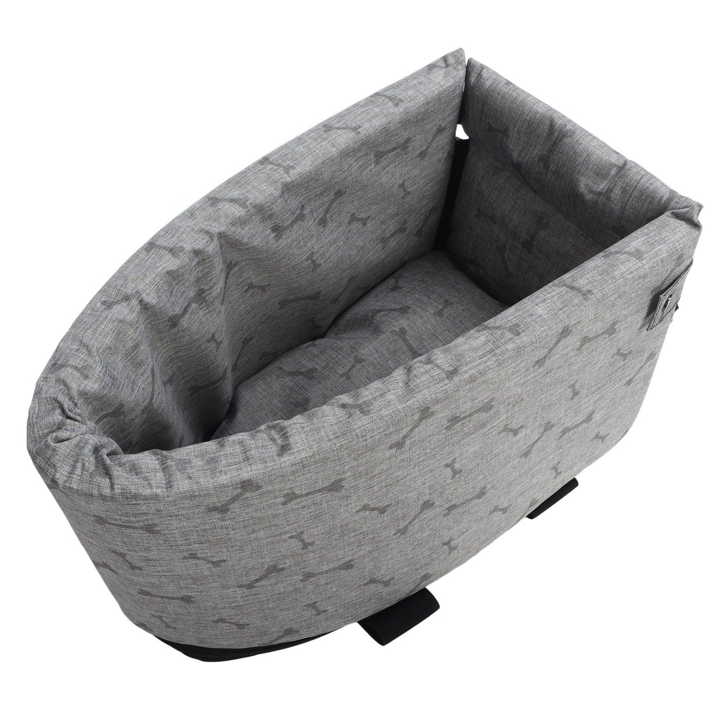 Pet Console Car Seat | Detachable | Quick Install | For Small Dogs & Cats