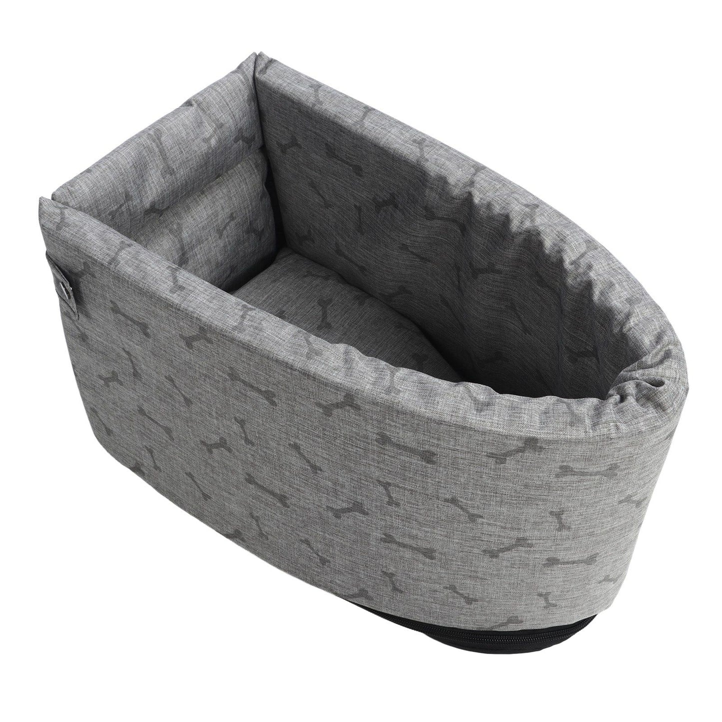 Pet Console Car Seat | Detachable | Quick Install | For Small Dogs & Cats
