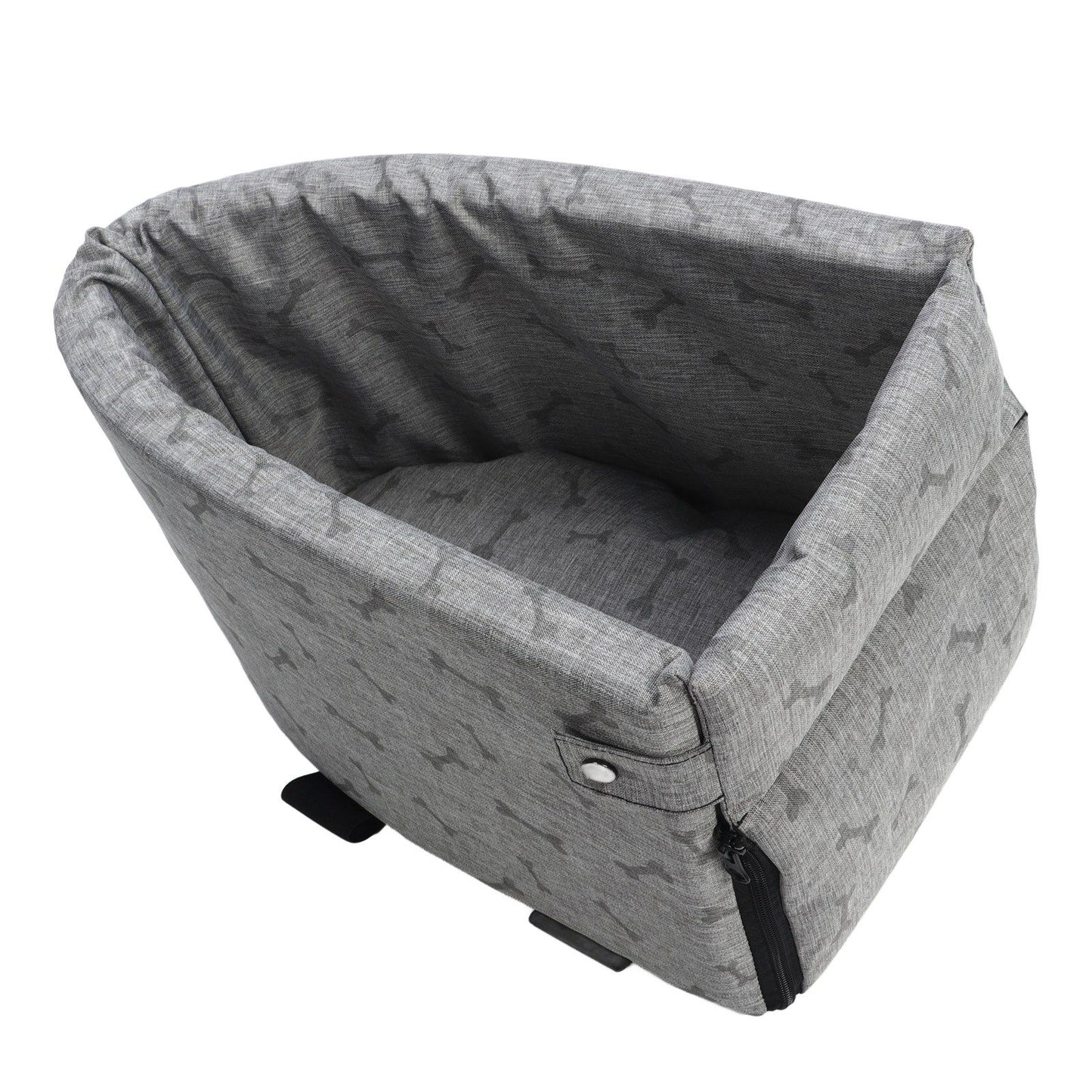 Pet Console Car Seat | Detachable | Quick Install | For Small Dogs & Cats
