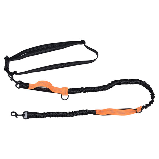 Pet Leash Reflective Retractable Portable Adjustable Dog Traction Rope