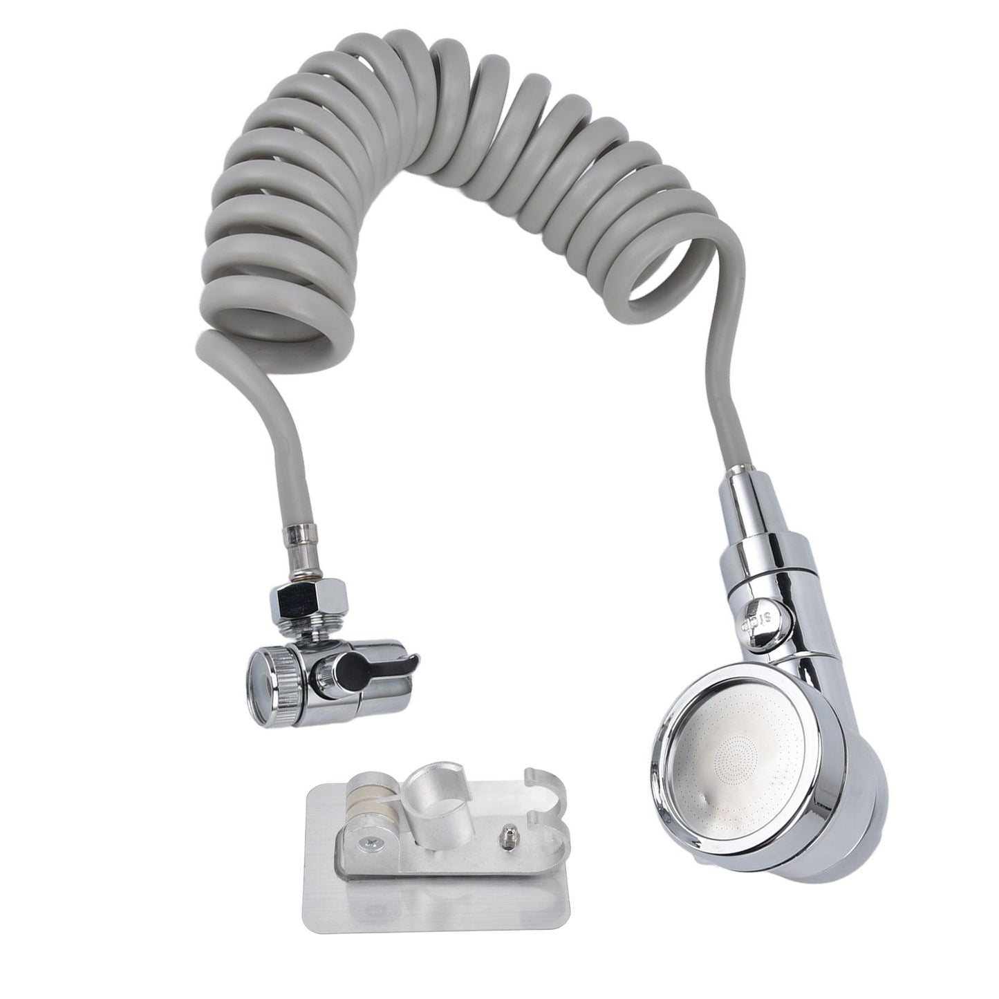 Sink Shower Sprayer Stretchy Hose Adjustable Mode Faucet Sprayer Attachment for Shampooing Pet Bathing
