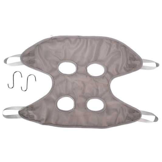 Dog Grooming Sling Multifunctional Pet Grooming Hammock Helper for Bathing Washing Grooming and Trimming NailGrey L