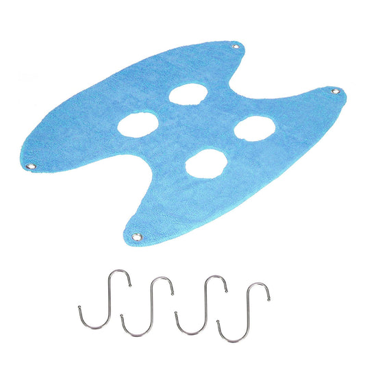 Pet Grooming Sling Dog Grooming Sling Hammock Helper for Bathing | Blue (3)