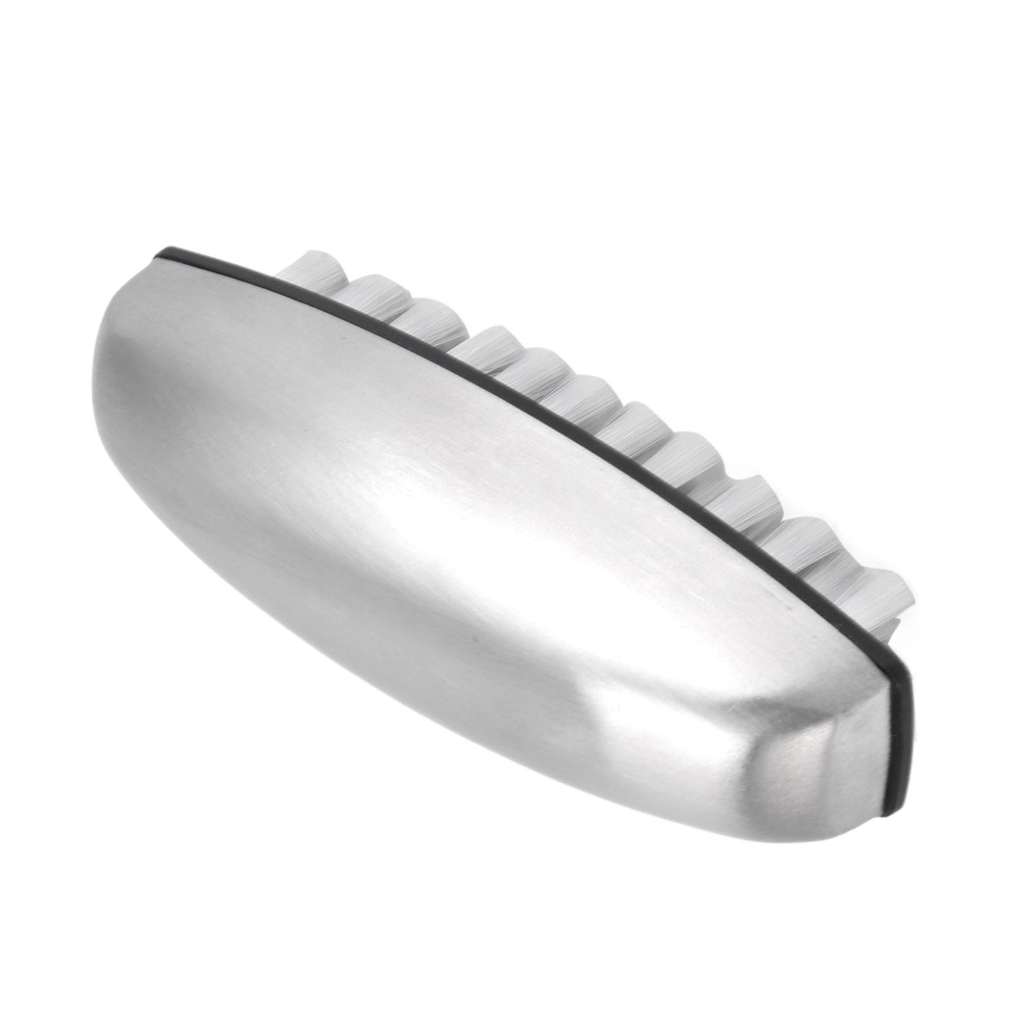 Fruit Vegetable Cleaning Brush 304 Stainless Steel Nylon Wool Multifunction Finger Nail Brush for Kitchen