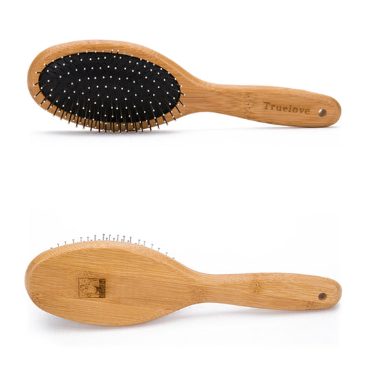 True Love Bamboo Pin Brush | Professional Pet Grooming | Dogs & Cats