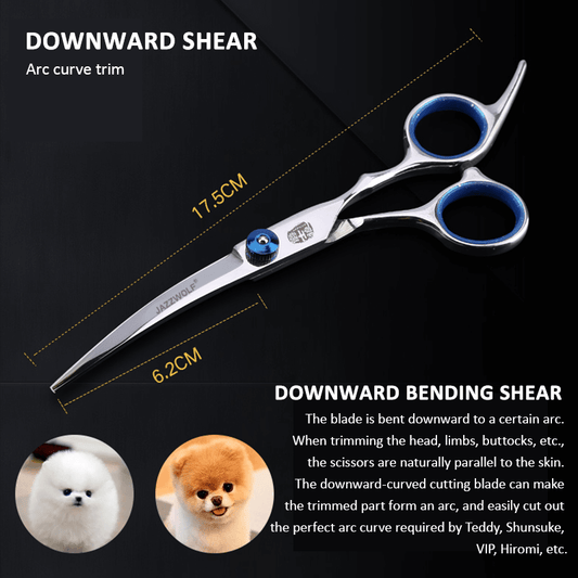 Professional Pet Grooming Scissors Set