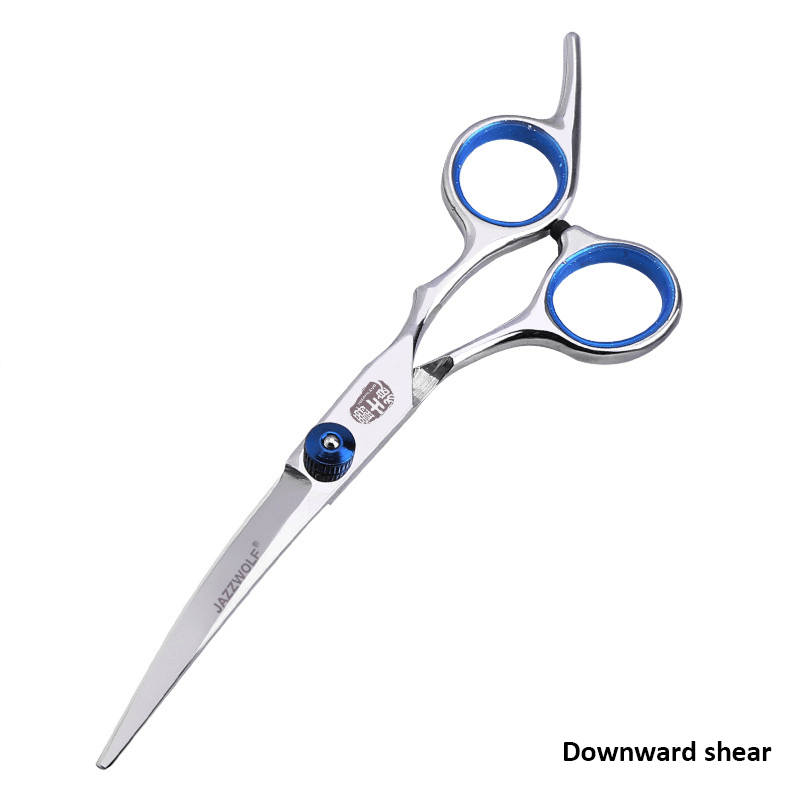 Professional Pet Grooming Scissors Set | Dog Shear Hair Cutting Curved Tool Kit