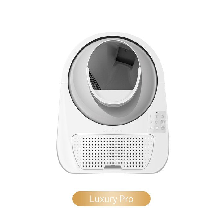CATLINK Luxury Pro Self-Cleaning Smart Cat Litter Box | App Control | White