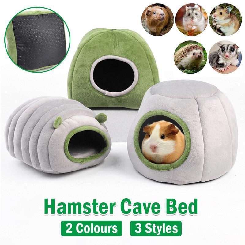 Cosy Small Pet Tent Cave Bed | Plush Hideout | Guinea Pig, Hamster & Small Animals