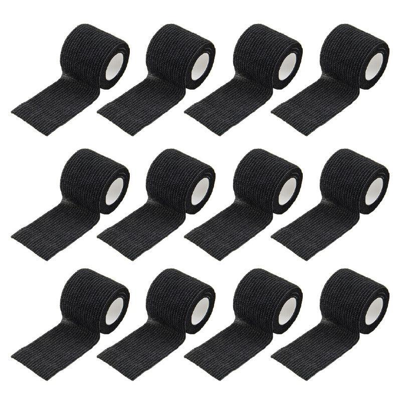 12 Pack Self-Adhesive Cohesive Wrap Bandage for Pets | 10cm x 4.5m | Protective Bandages