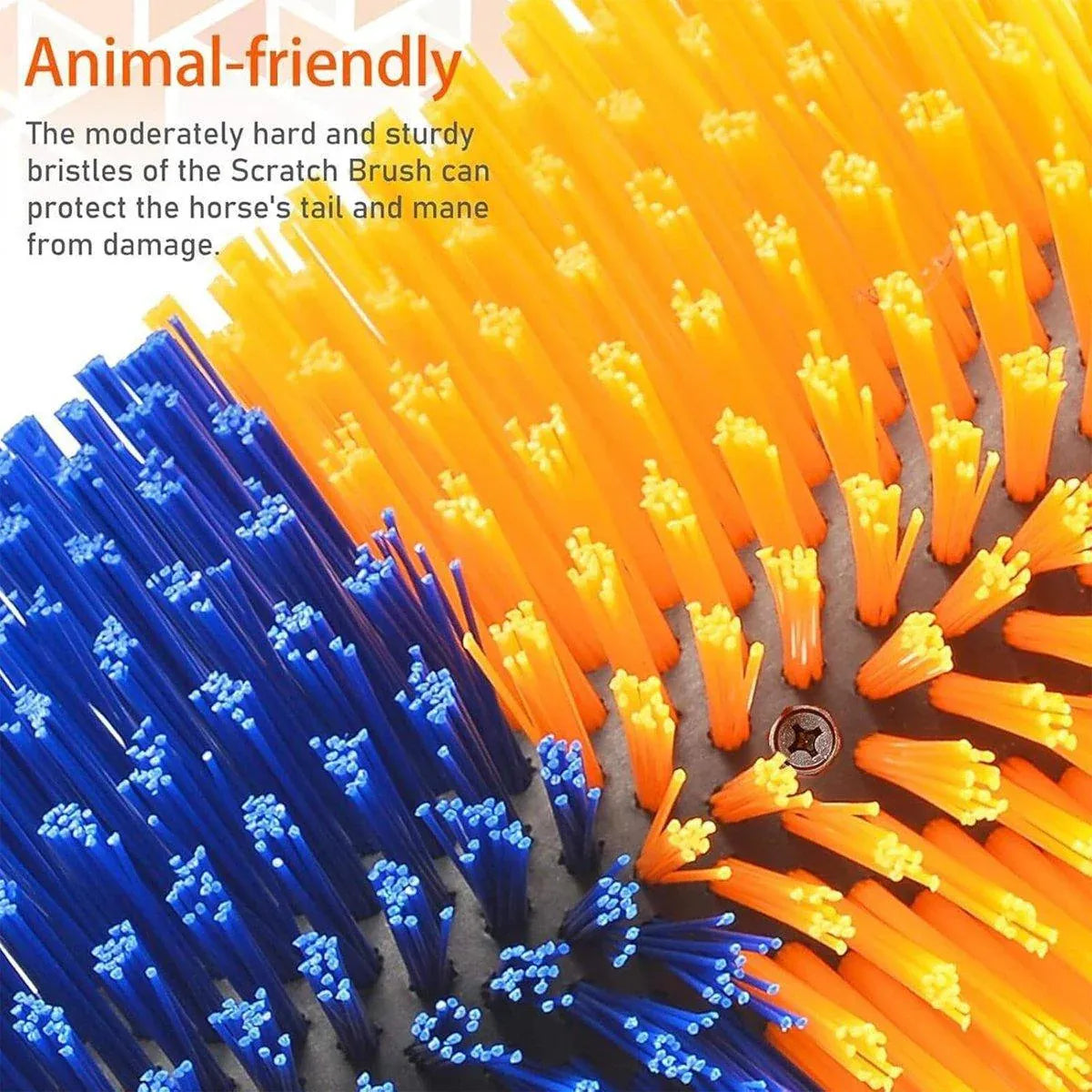 Multifunctional Pet Massage Scratching & Grooming Brush | Livestock & Large Animals