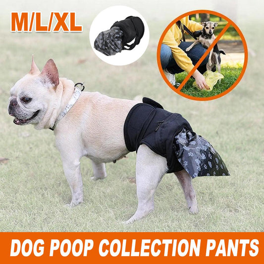 Dog Waste Collection Pants | Diaper & Sanitary Belt | Size M