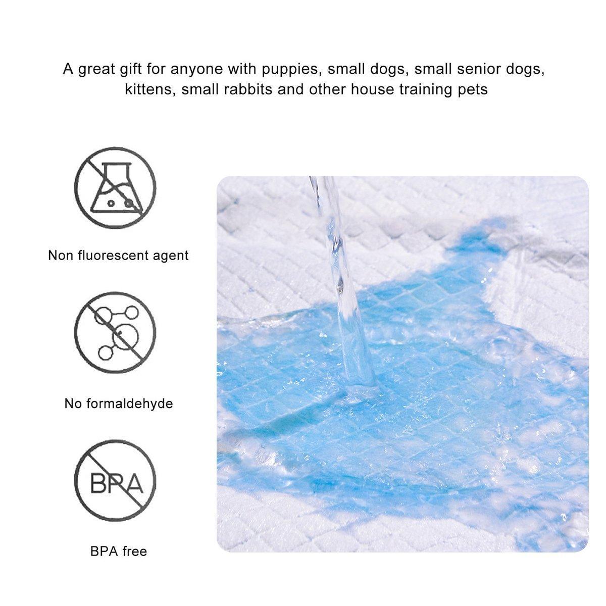 Bamboo Charcoal Deodorant Pet Pads | Dogs & Cats | Large 60x60cm | 40 Pack