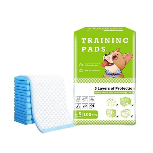 Dog Puppy Training Pads | Thickened Absorbent Pee Pads | 100 Pack