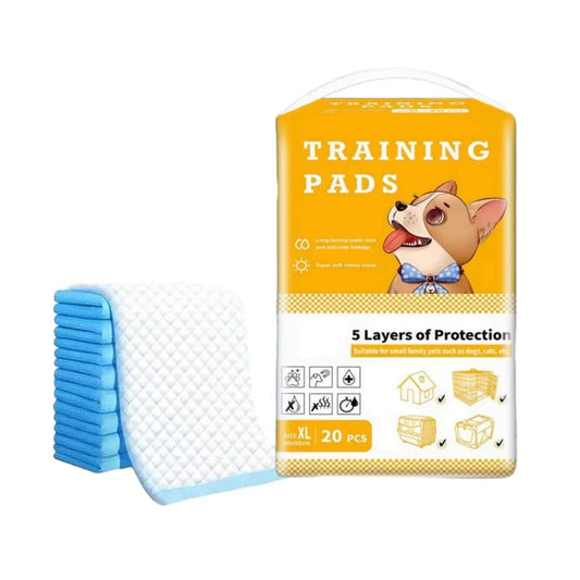 Dog Puppy Training Pads | Thickened Absorbent Pee Pads | 20 Pack