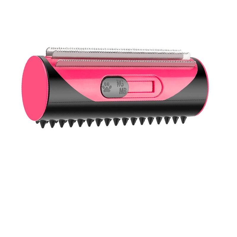 Yellow Pet Deshedding Roll Comb | Self-Cleaning | Removes Loose Fur | Cats & Dogs