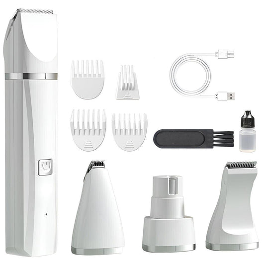 Rechargeable Professional Pet Hair Clipper Grooming Kit | Dogs & Cats