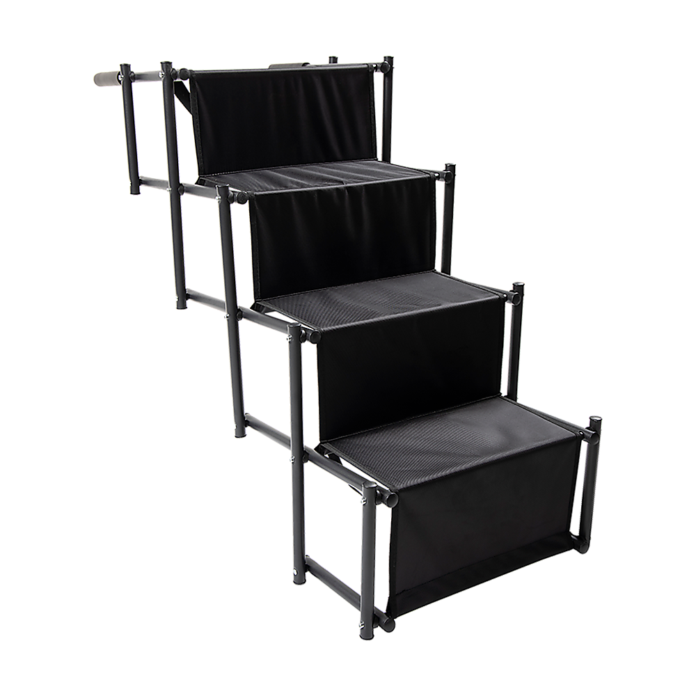 Folding Dog Car Boot Steps | Lightweight Strong Pet Stairs | All Dog Sizes